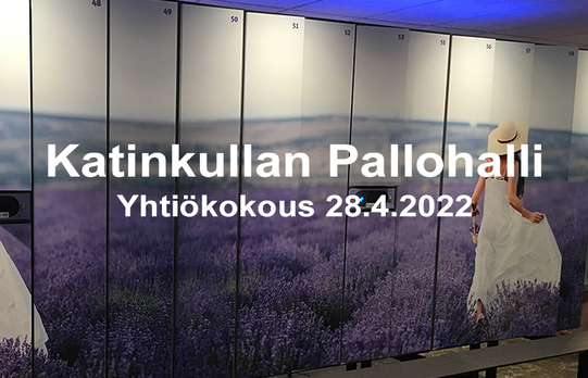 Katinkullan Pallohallin yhtiökokous 28.4.2022