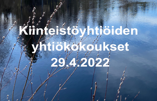 Katinkullan kiinteistöyhtiöiden yhtiökokoukset 29.4.2022